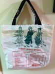 A Rice Bag’s Evolution Into a Eco-Friendly Shopping Tote!